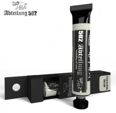Weathering Oil Paint Neutral Grey 20ml Tube